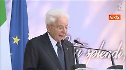 Mattarella: In nostra societ&agrave; ritorno di clima di avversione, social amplificano parole di odio