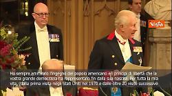 Re Carlo III a Trump al Castello di Windsor: Ho sempre ammirato ingegno e libertà Usa