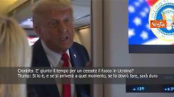 Trump: E' tempo per un cessate il fuoco in Ucraina, ma sarà duro