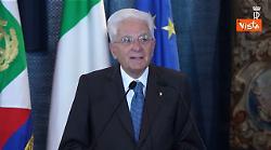 Mattarella: "La Resistenza ha valore costituente per l'Italia"