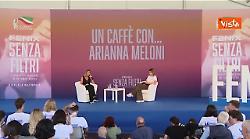 Arianna Meloni: "Ai giovani, continuate sempre sulla strada del confronto"