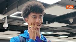 L'atleta Furlani, medaglia d'oro Mondiali atletica di Tokyo, torna in Italia, l’arrivo a Fiumicino