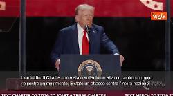 Trump: "L'assassinio di Charlie Kirk è stato un attacco alla nostra nazione"
