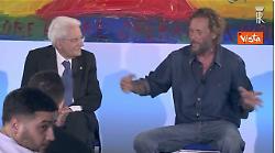 Jovanotti con Mattarella a Istituto penale per minori di Nisida: Scuola pubblica mi ha dato molto