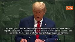 Trump all'Onu: Immigrazione illegale sta distruggendo vostri Paesi, dovete fare qualcosa