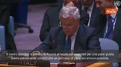 Guerra in Ucraina, Tajani: "L'obiettivo è una pace giusta e duratura"