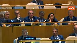 Meloni all'Onu: Pace, dialogo, diplomazia non vincono più