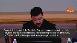 Zelensky: La Crimea non è un pezzo di terra ma di vita