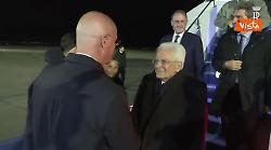 Il Presidente della Repubblica Sergio Mattarella arriva ad Astana in Kazakistan