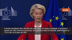 Von der Leyen: Azione decisa Ue può portare svolta a conflitto in Ucraina