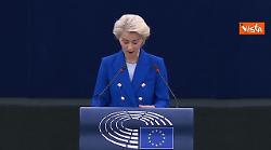 Von der Leyen: Presto presenteremo programma "Preservare la pace"