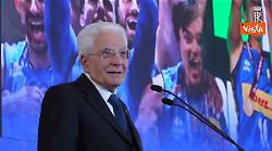 Mattarella riceve le nazionali di volley: Siete stati formidabili