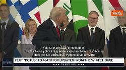 Trump a Meloni: Lo posso dire? È una bellissima donna. E una politica di grande successo
