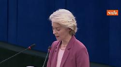 Von der Leyen: È l'ora di realizzare un'Europa della difesa
