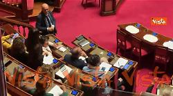 Maiorino interrompe suo intervento, battibecco in Aula al Senato