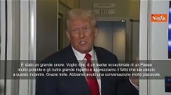 Trump: L'incontro con Xi un grande successo