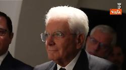 Il Presidente Mattarella visita la mostra 'Ferrovie d'Italia 1861-2025' al Vittoriano Roma