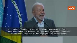 Cop30, Lula: È ora di sconfiggere i negazionisti del clima