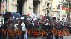 No Meloni Day, il corteo degli studenti al Ministero dell'Istruzione