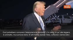 Trump: "Vogliamo restituire miliardi agli americani per sostenere loro spese sanitarie"