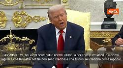 Caso Epstein, Trump: "ABC diffonde fake news, bisognerebbe revocargli la licenza"