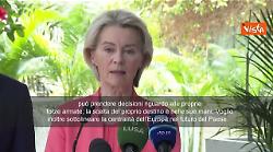 Piano pace Ucraina, von der Leyen: Solo Kiev può decidere sul suo esercito