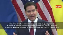Segretario Stato Usa Marco Rubio a Ginevra: L'incontro più produttivo avuto finora sull'Ucraina