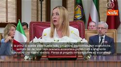 Meloni: Italia pronta a ospitare un vertice Consiglio di cooperazione del Golfo-Mediterraneo
