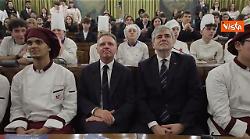 Cucina italiana patrimonio Unesco, il momento della proclamazione e l'applauso dei cuochi