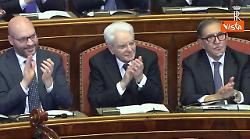 Mattarella al Senato per il concerto di Natale a Palazzo Madama