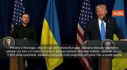 Trump: Incontro fantastico con Zelensky, siamo molto vicini a una soluzione in Ucraina