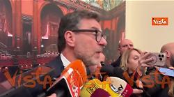 Manovra, Giorgetti: Spesa per le armi? "Non abbiamo tolto un euro dalla spesa sociale"