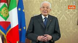 Mattarella: "La pace non &egrave; imporre proprio dominio sugli altri"