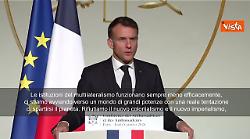 Macron: Usa si allontanano da alleati e norme internazionali, rifiutiamo nuovo colonialismo