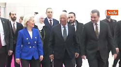 Von der Leyen e Costa a Damasco incontrano Presidente Siria Ahmed al-Sharaa