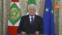 Mattarella: In Iran un efferato sterminio di manifestanti