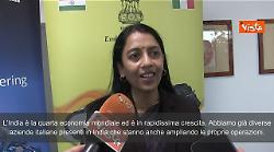 Rao (Ambasciatrice India): "Lavoriamo per aumentare investimenti tra i nostri Paesi"