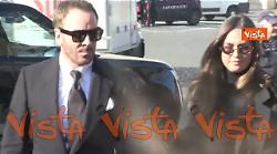 Tom Ford ai funerali di Valentino a Roma