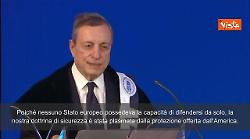 Draghi: "L'ordine globale &egrave; ormai defunto" SOTTOTITOLI