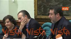 Salvini: "A sinistra c'&egrave; chi per professione firma appelli"