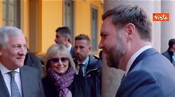 Milano Cortina 2026, la premier Meloni incontra il vicepresidente degli Usa JD Vance a Milano