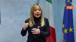 Meloni: "Blocco navale altra promessa mantenuta, fermiamo traffico esseri umani"