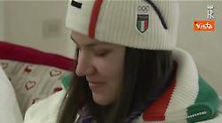 Milano Cortina, il Presidente Mattarella con medaglie d'oro slittino Voetter e Oberhofer: "Favolose"