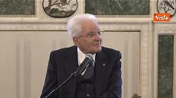 Sanremo, Mattarella ai partecipanti: "Vi faccio un in bocca al lupo collettivo e imparziale"