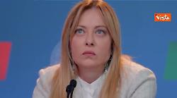 Riunione dei volenterosi per Ucraina in video collegamento con Zelensky e Meloni, immagini