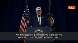 Trump: "Avviato attacco preventivo all'Iran in difesa degli americani"