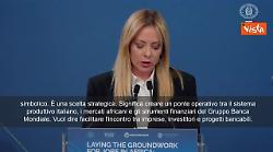 Piano Mattei, Meloni: L'Italia vuole essere hub europeo per investimenti in Africa