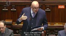 Crosetto: Ad oggi nessuna richiesta utilizzo basi Usa. Se dovesse emergere, torneremo in Parlamento