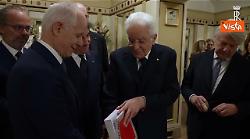Mattarella al 150esimo del Corriere della Sera accolto da Cairo e Luciano Fontana alla Scala