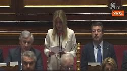 Meloni: Crisi Iran investe nostri interessi, Governo non si sottrae a dibattito